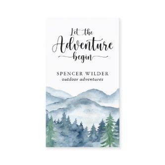 Watercolor Forest Adventure Nature Guide