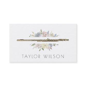 watercolor frame flute teacher