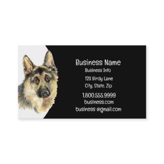 Watercolor German Shepherd Dog Animal Pet