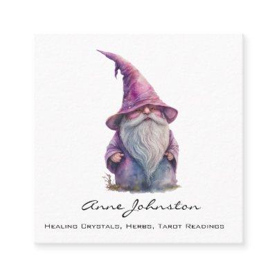 Watercolor Gnome Adorable and Cute Square