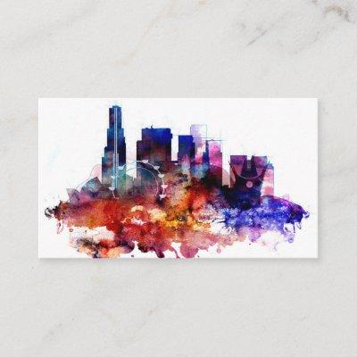 Watercolor Los Angeles