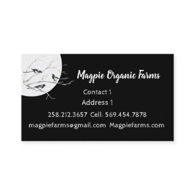 Watercolor Magpie Organic Farms