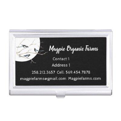 Watercolor Magpie Organic Farms   Case