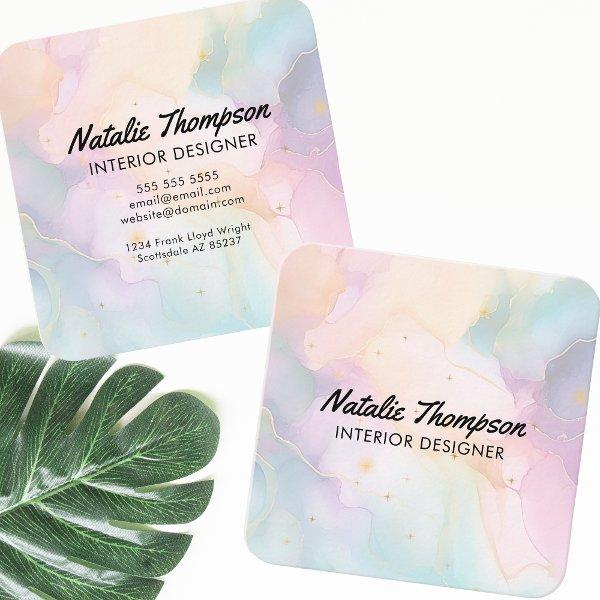 Watercolor Modern Branding And Marketing Abstract Square
