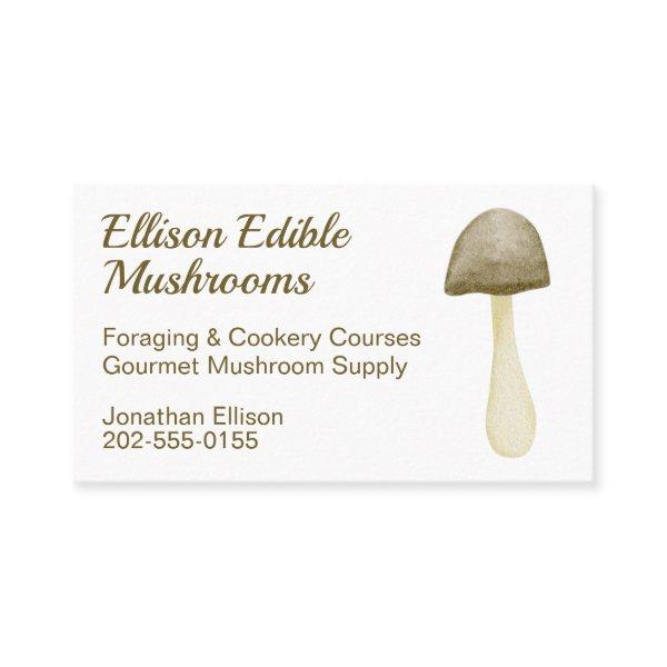 Watercolor Mushroom