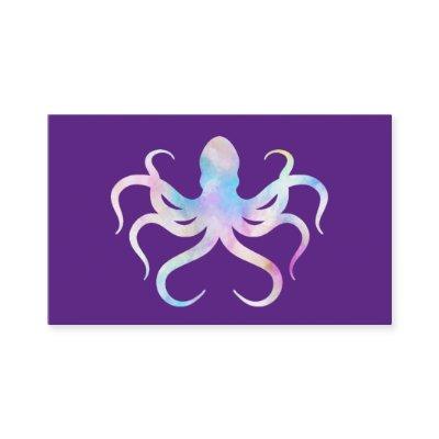 Watercolor Octopus