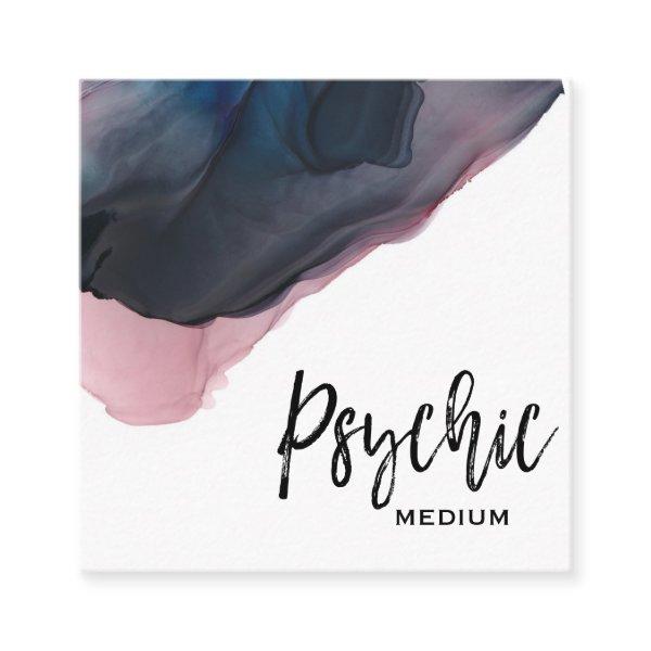 *~* Watercolor Psychic Medium Intuitive Reader Square