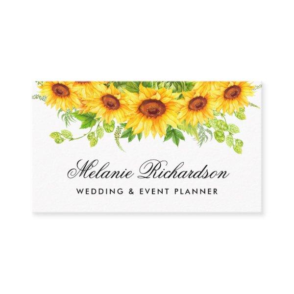 Watercolor Sunflowers Floral