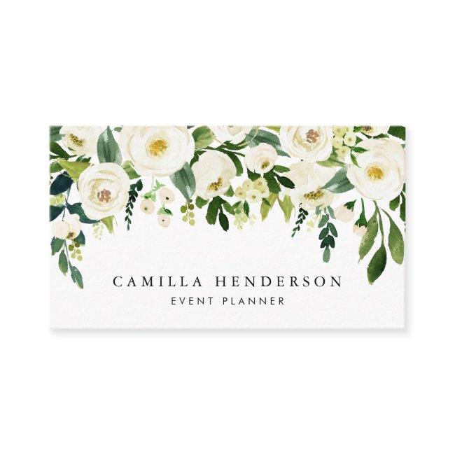 Watercolor Winter Botanical Floral Garland