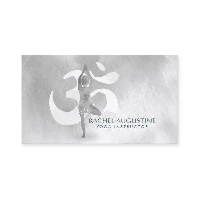 Watercolor Yoga Meditation Instructor Om Symbol