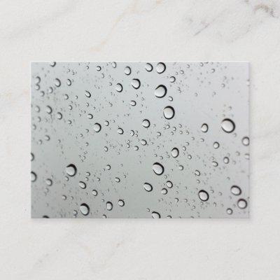 Waterdrops on Glass Background