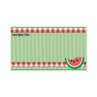 Watermelon picnic recipe
