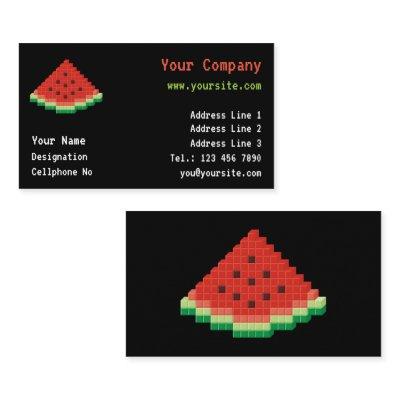 Watermelon Pixel Art