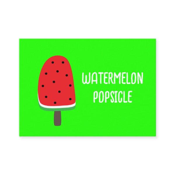 Watermelon Popsicle