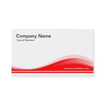 Wave Contour - Red