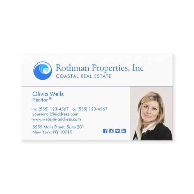 Wave Logo Real Estate Agent Photo