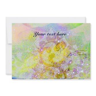 WAVES , bright purple green blue pink gold sparkle