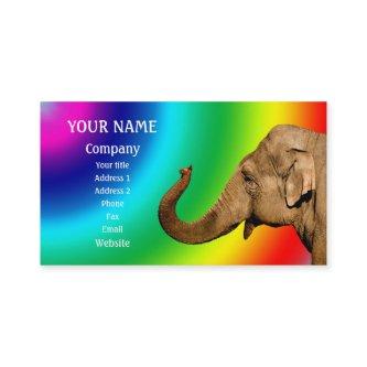 Waving elephant