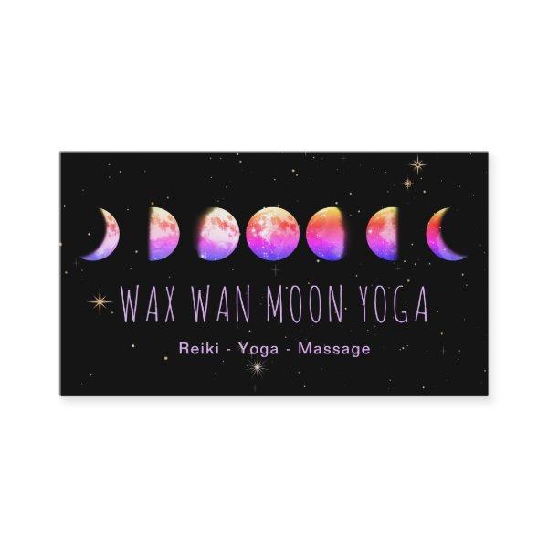 *~* Wax Wan Stars Pink Purple Blue Moon Phases