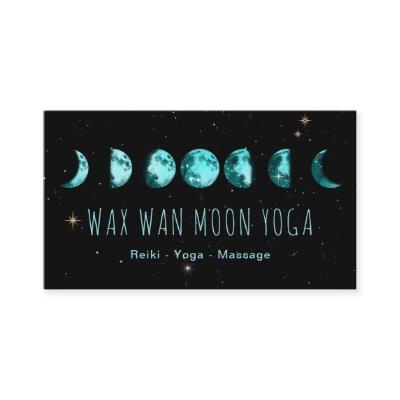 *~* Wax Wan Stars TURQUOISE BLUE Lunar Moon Phases