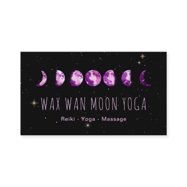 *~* Wax Wan Stars Violet Purple Lunar Moon Phases