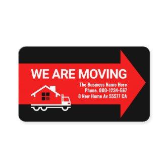 WE ARE MOVING Business Location