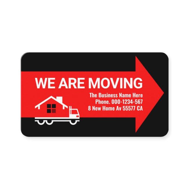 WE ARE MOVING Business Location