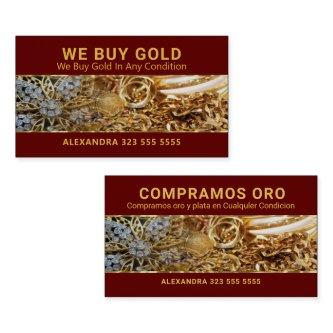 We Buy Gold Custom Typography