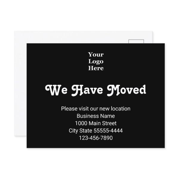 We Have Moved Visit Our New Location Your Logo Postcard