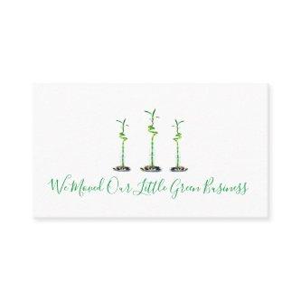 We Moved New Business Address Lucky Bamboo