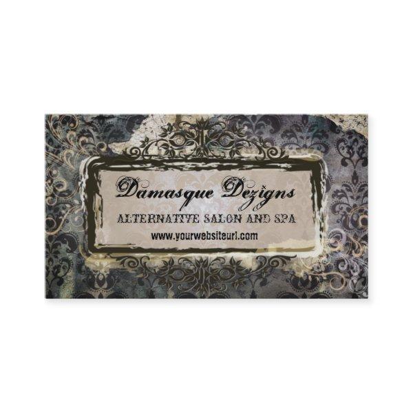 Weathered Grunge Damask