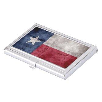Weathered Vintage Texas State Flag  Holder