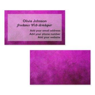 Web developer freelance digital nomads purple