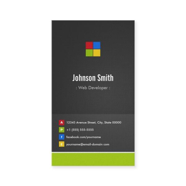 Web Developer - Premium Creative Colorful