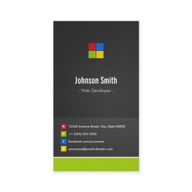 Web Developer - Premium Creative Colorful