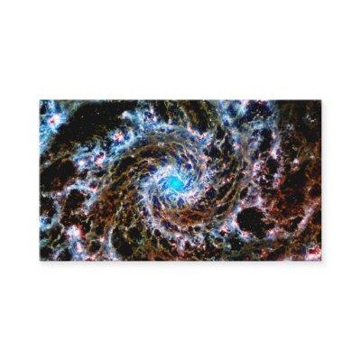 Webb Rainbow Spiral Galaxy