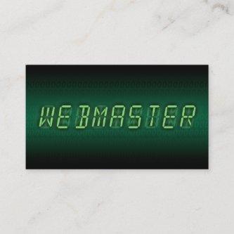 webmaster : digital readout