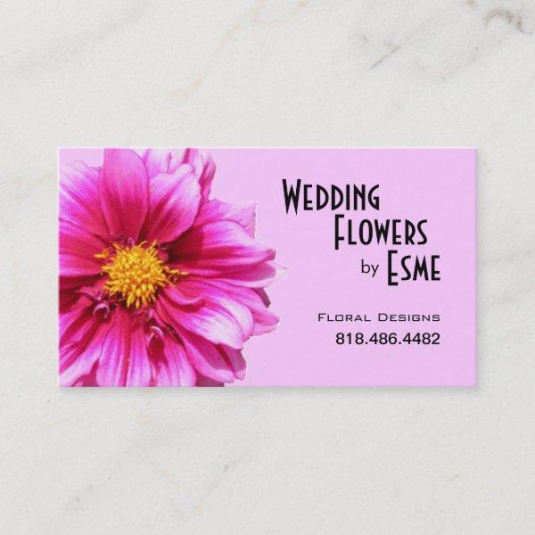 Wedding Flowers Floral Design Florist Dahlia pink