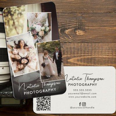 Wedding Photographer Picture Upload QR Code Boho