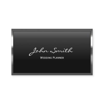 Wedding Planner Professional Metal Framed