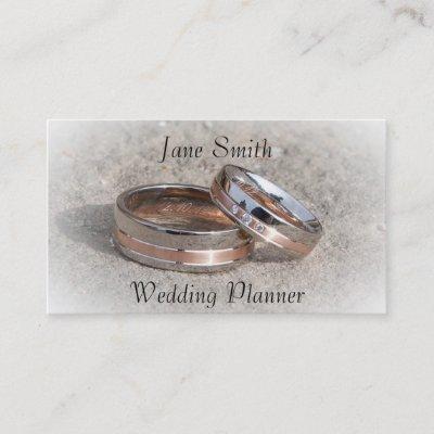 Wedding Planner with entwined wedding rings