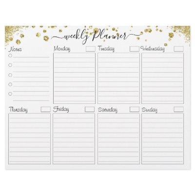 Weekly Planner To Do Card Flyer