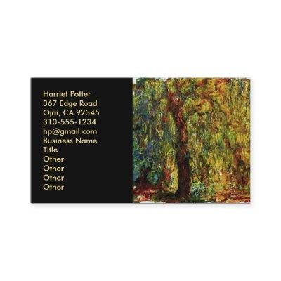 Weeping Willow Monet Fine Art