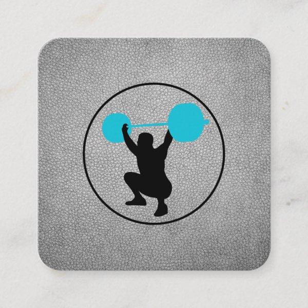 Weight Lifter Personal Trainer Square