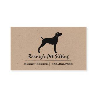 Weimaraner Silhouette Pet Dog | Animal Services