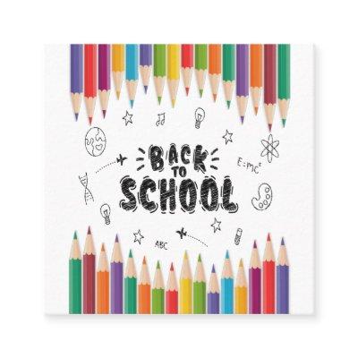 Welcome Back To School Shirt, First Day Of School Square