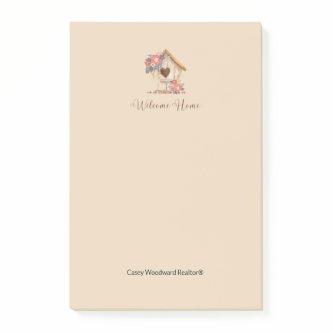 Welcome Home Realtor Congratulations Post-it Notes