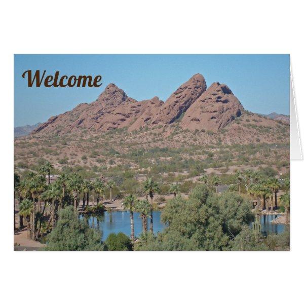 Welcome Phoenix Arizona Red Rock Photo House Guest