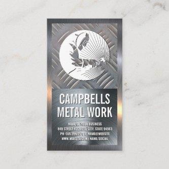 Welder Logo | Steel | Metallic