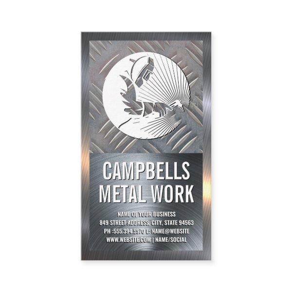 Welder Logo | Steel | Metallic